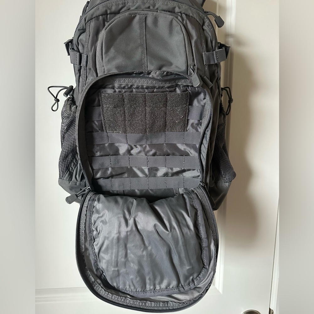 Gray Tactical Backpack - image 2